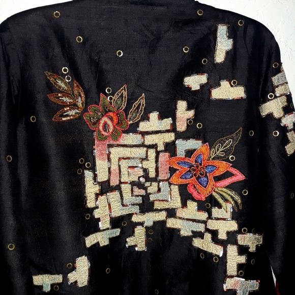 Alex Kim Silk Jacket - Picture 6 of 6